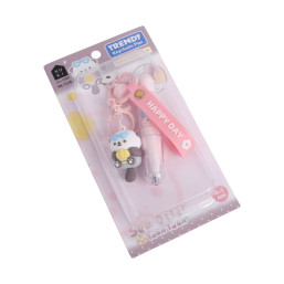 Sea Otter Tuan-tuan - Trendy Hanging Pen - Pink