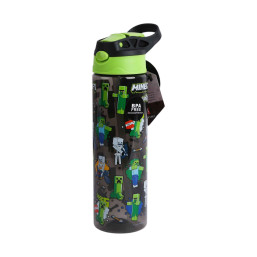 Smiggle Water Bottle 650 ml - Mine Craft
