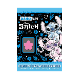 Disney Stitch: Scratch Art