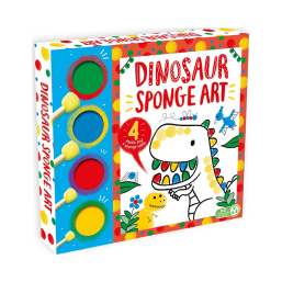 Dinosaur Sponge Art 