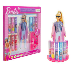 Barbie Lip Gloss Set with Display Stand