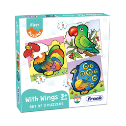 Frank with Wings Jigsaw Puzzle Set of 3 Puzzle