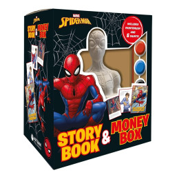 Marvel Spider-Man Story Book Money Box