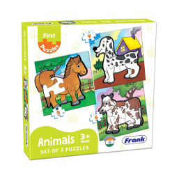 Frank Animals Jigsaw Puzzle Set of 3 Puzzle
