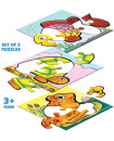 Frank in Water Jigsaw Puzzle Set of 3 Puzzle
