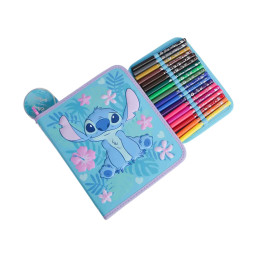 Smiggle Colouring Set - Blue Stitch