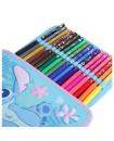 Smiggle Colouring Set - Blue Stitch