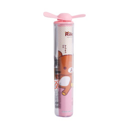 Easy Little Bamboo Butterfly Fan  - Pink
