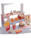 Wooden Hamburger Shop