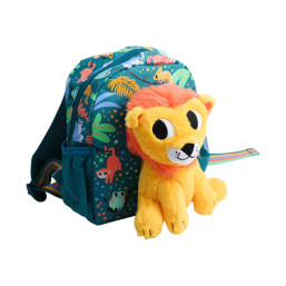 Smiggle Plush Lion Backpack 12"