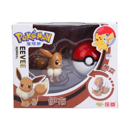 Pokemon Articulated Collectable Figure - Eevee Normal