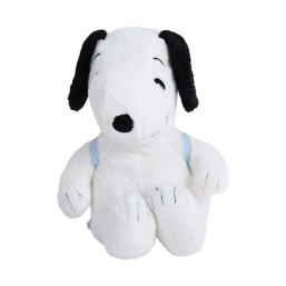 Plush Backpack Snoopy 35 Cm - Blue