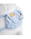 Plush Backpack Snoopy 35 Cm - Blue