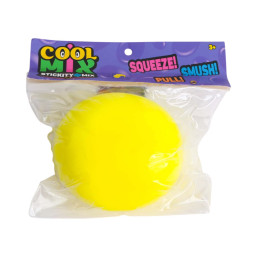 Cool Mix Stickity Mix Ball 10 cm - Yellow