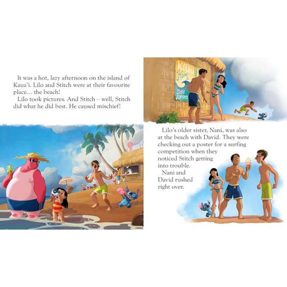 Disney Lilo & Stitch: Ride The Waves Book