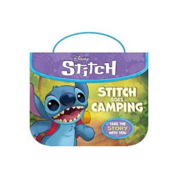 Stitch Goes Camping: Deluxe Story book