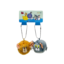 Tom Cat & Jerry Mouse Round Fur Pendant Bb Sound Edition