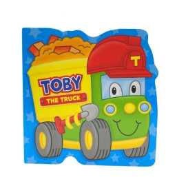 Transport Shaped Board Book - Toby The Truck