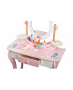 Pink Wooden Dresser Table