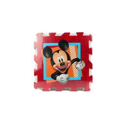 Mickey Mouse Interlocking Foam Puzzle Mat - 9 Pcs