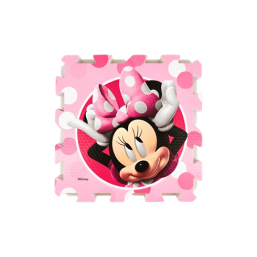 Disney Minnie Mouse Interlocking Foam Puzzle Mat - 9 Pcs