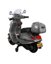 Ride On Motor Cycle - Grey