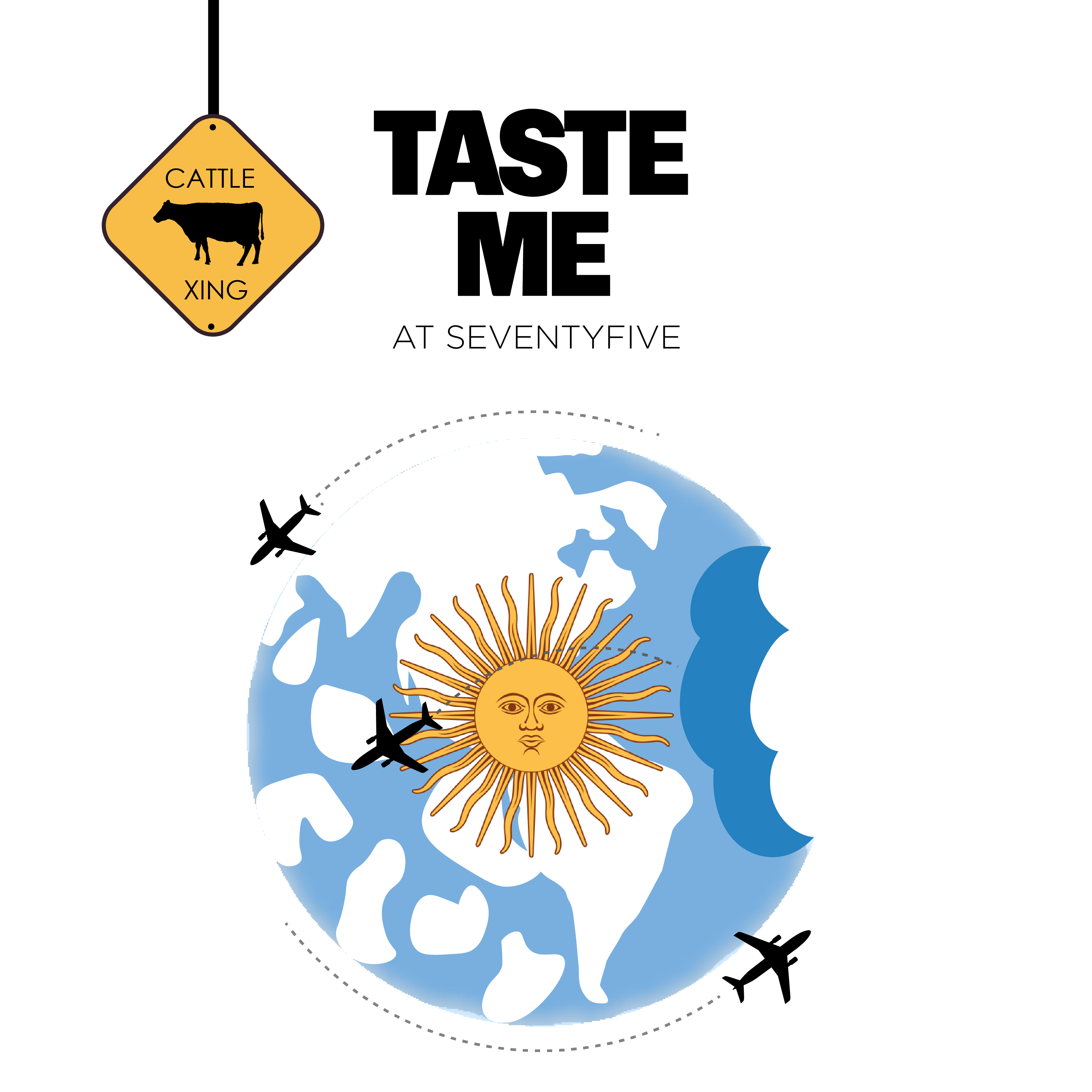 TASTE ME ARGENTINA EDITION flyer