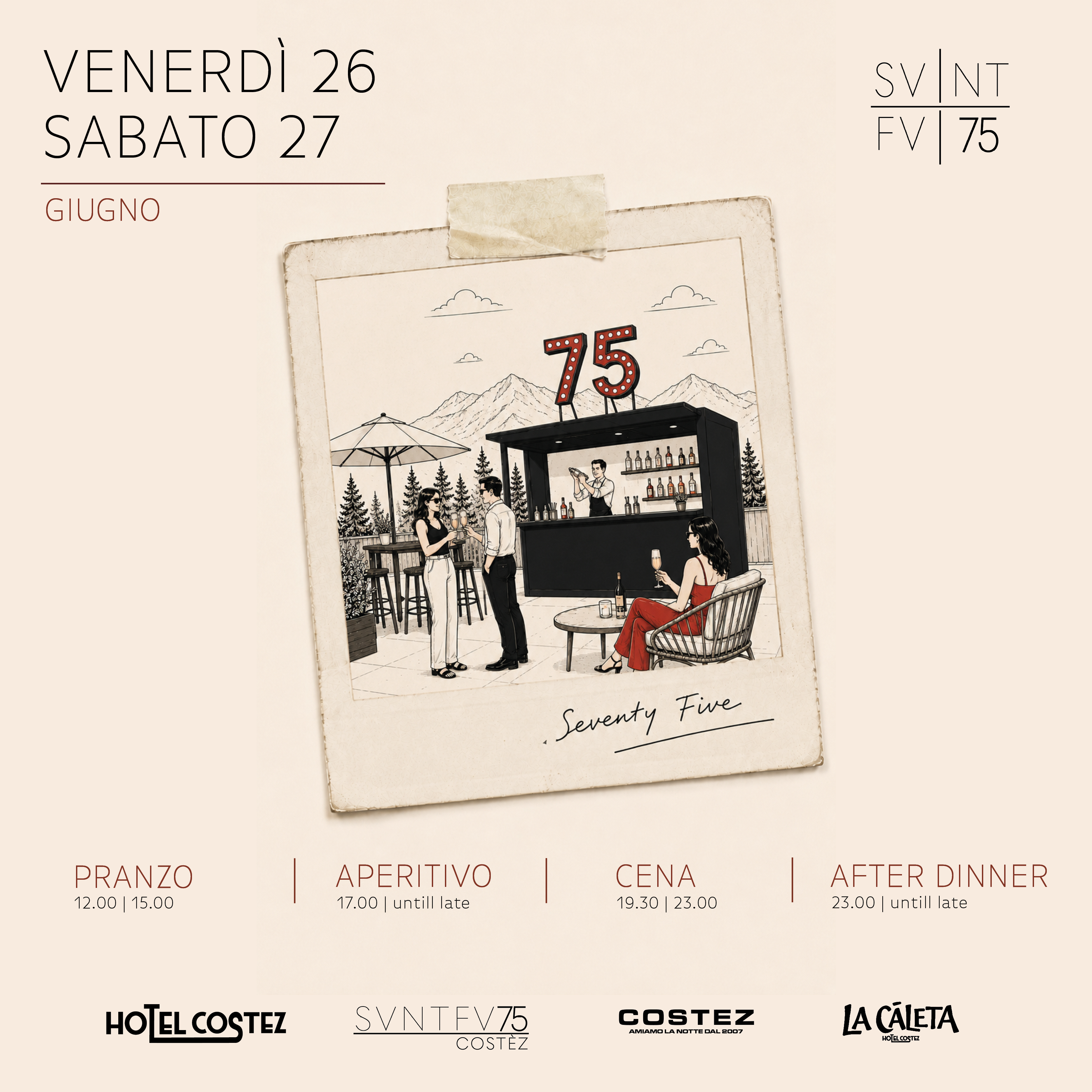 Quota 75 flyer