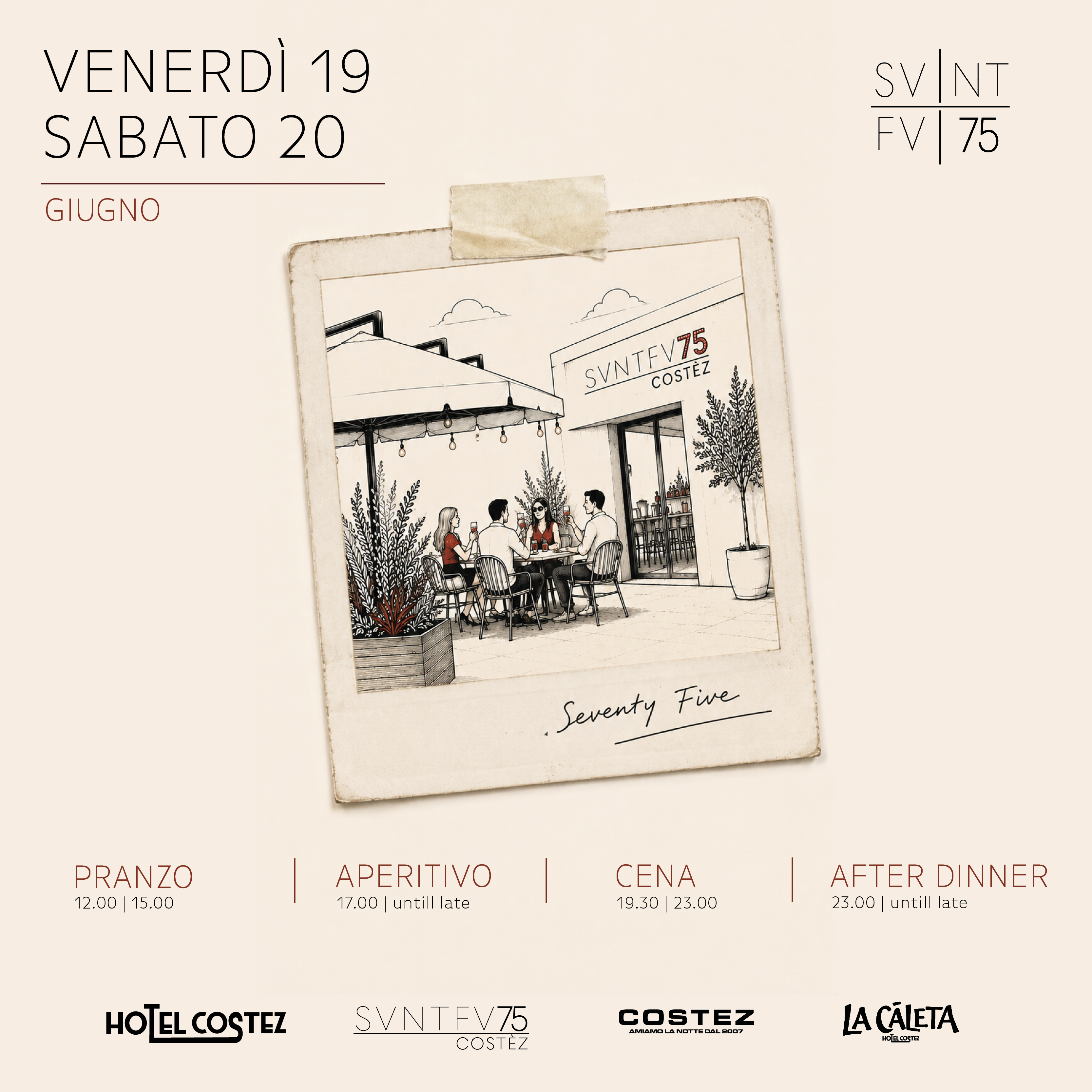 Quota 75 flyer