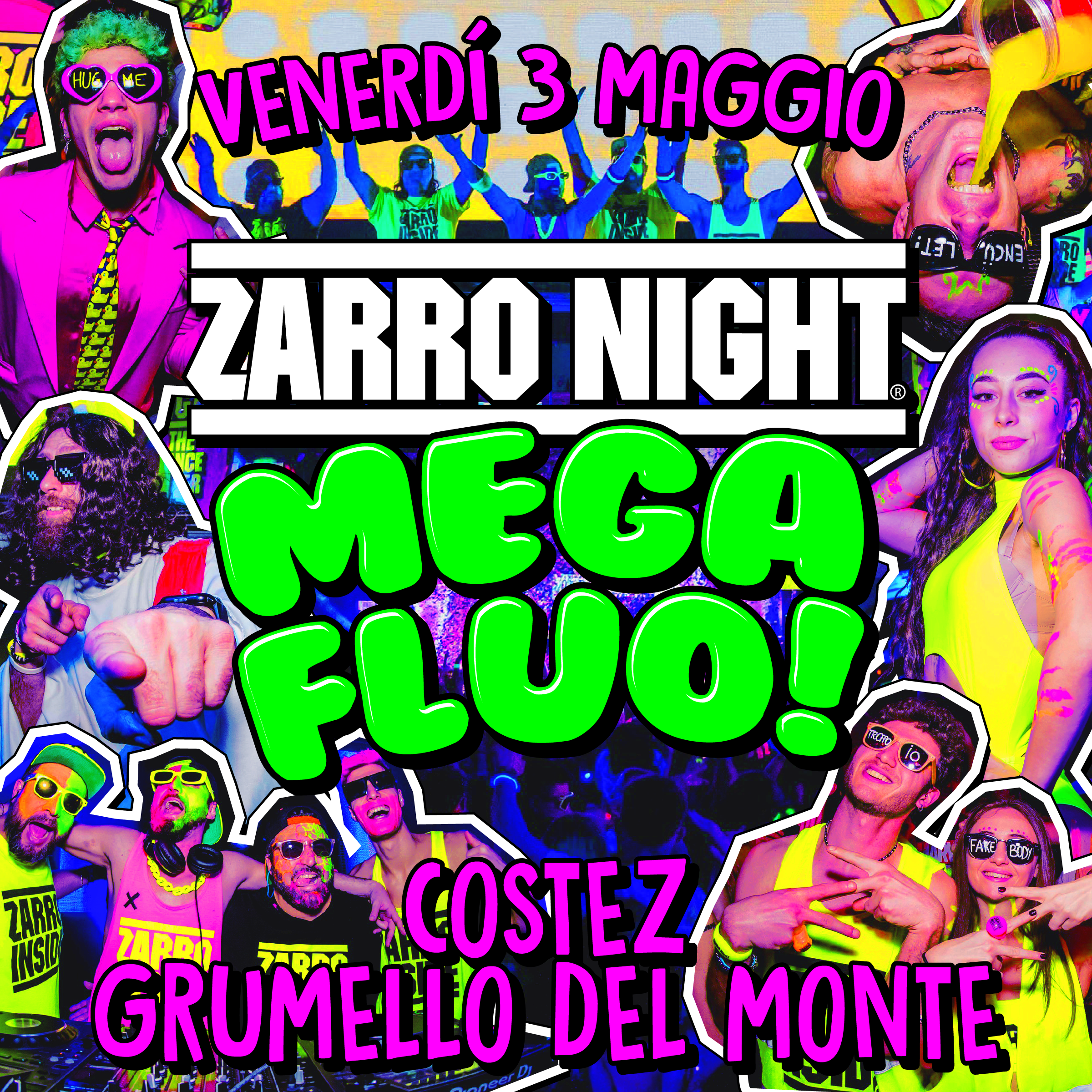 Zarro Night flyer