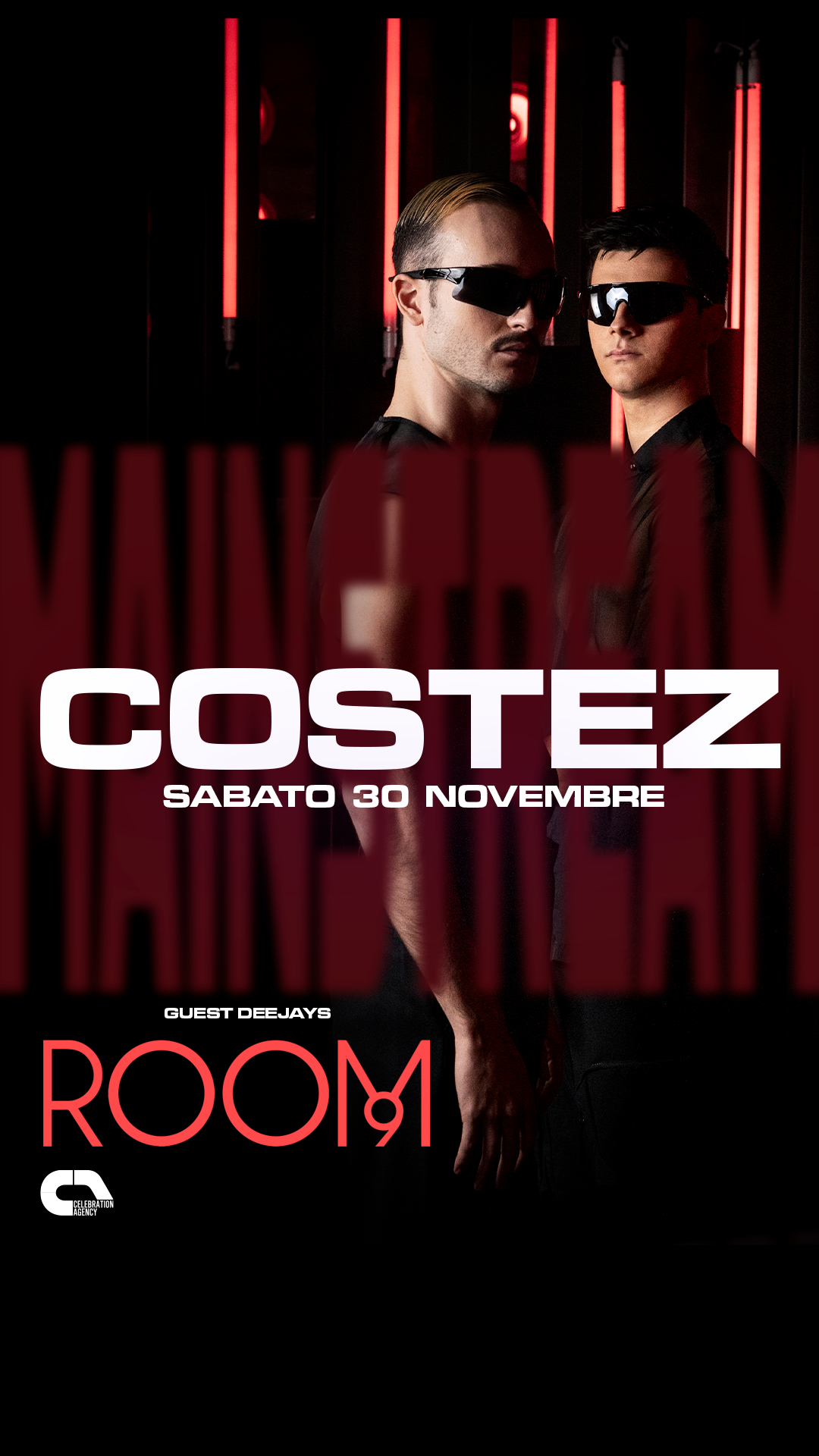 Sabato MAINSTREAM  w/ ROOM9 flyer