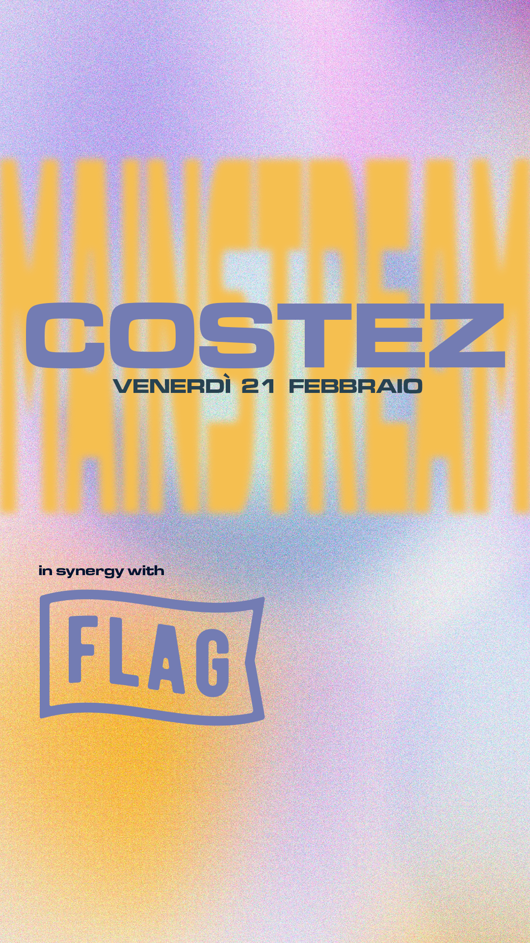in synergy with Flag flyer