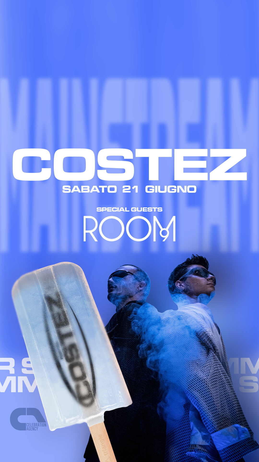 Sabato MAINSTREAM w/ ROOM9 flyer