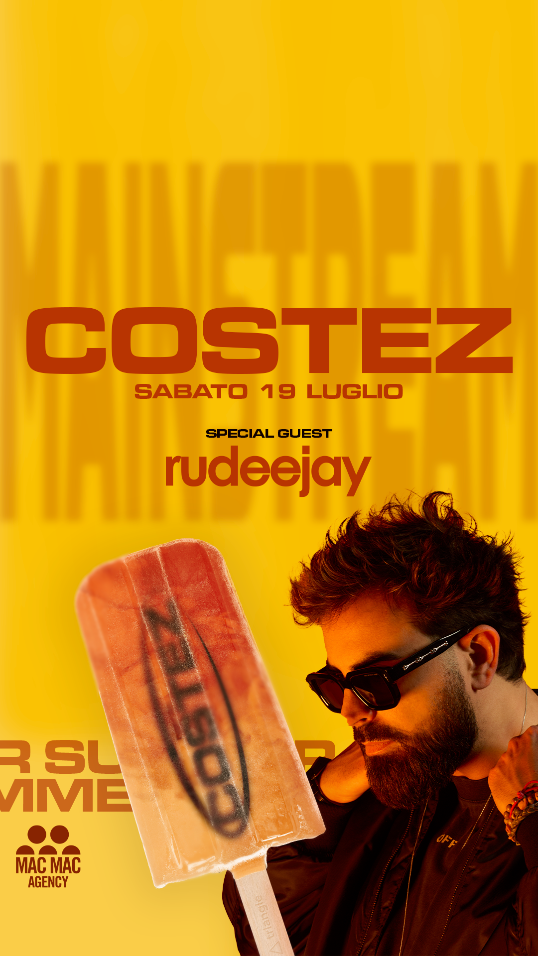 Sabato MAINSTREAM w/ RUDEEJAY flyer