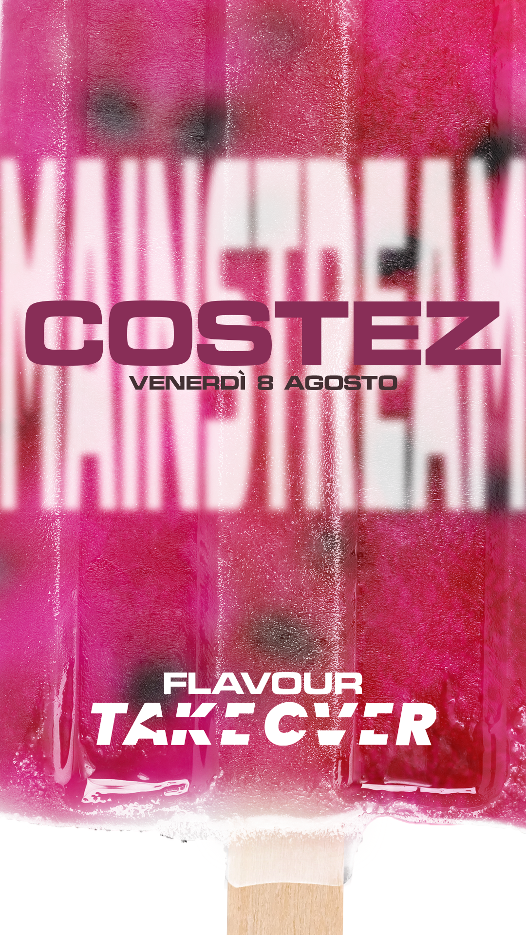 Venerdì - flavour Take Over flyer