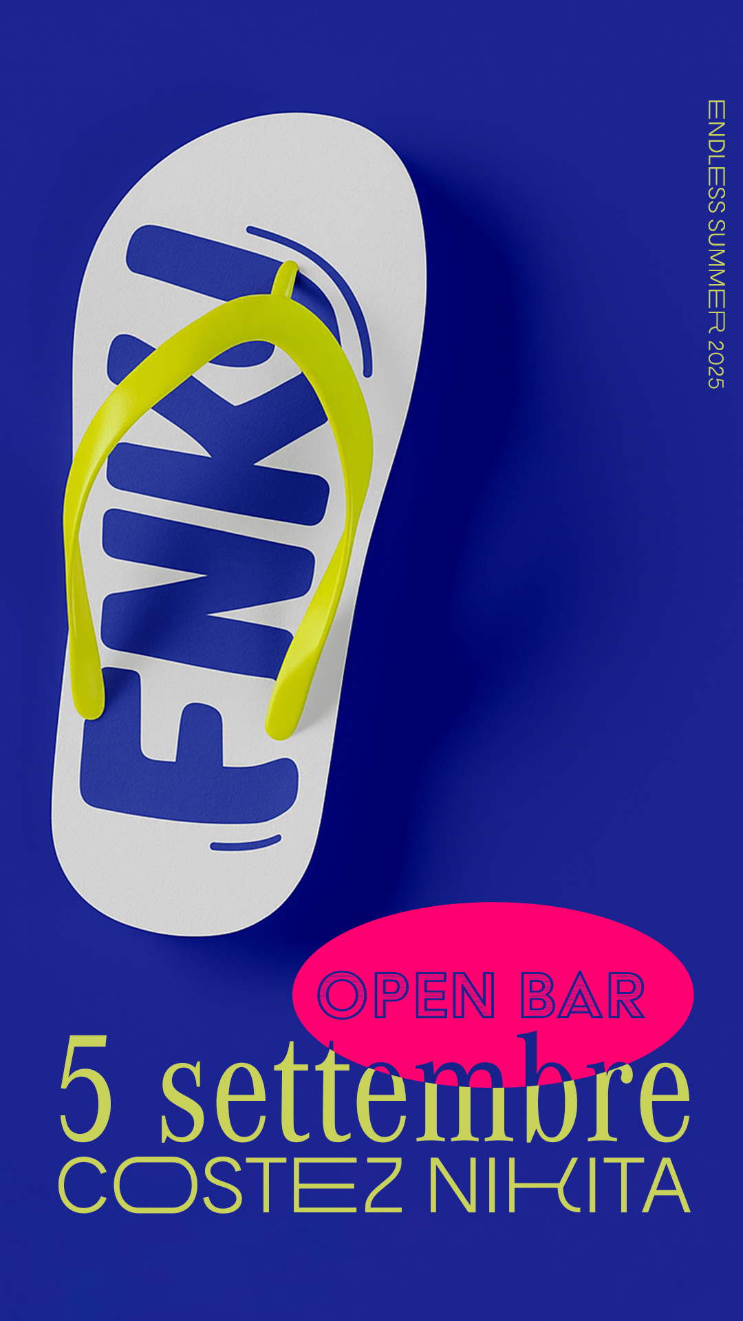 FNKY open bar | Endless Summer flyer