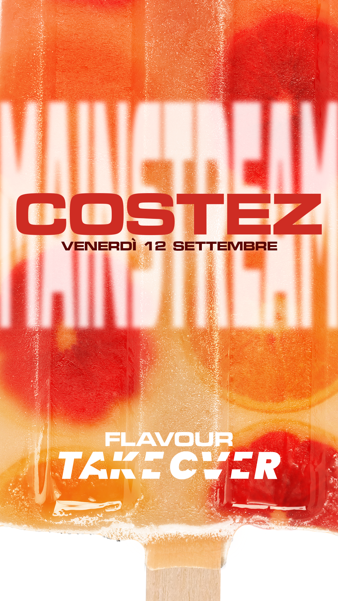 venerdi - flavour TAKE OVER flyer
