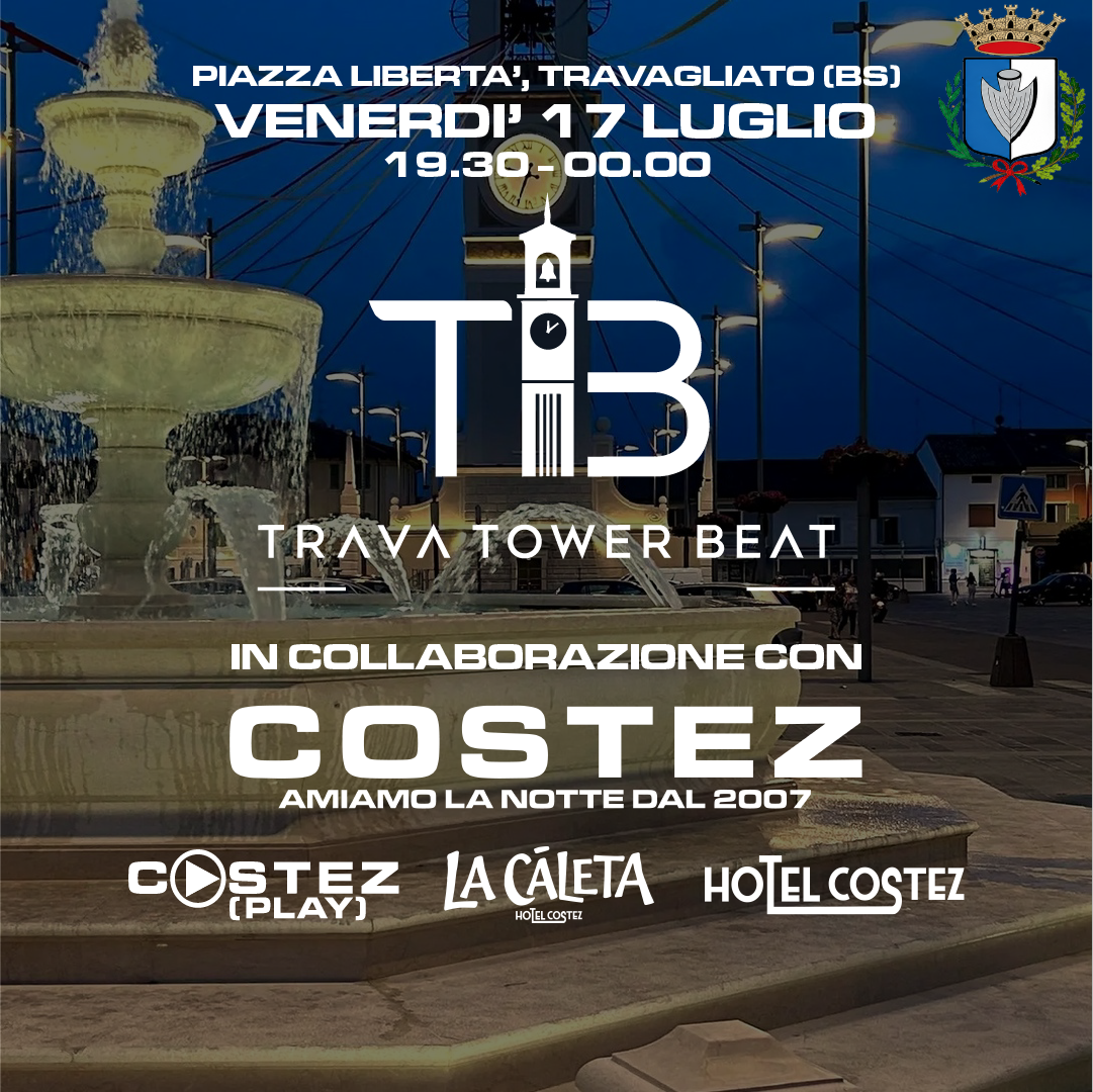 Trava Tower Beat feat Costez flyer