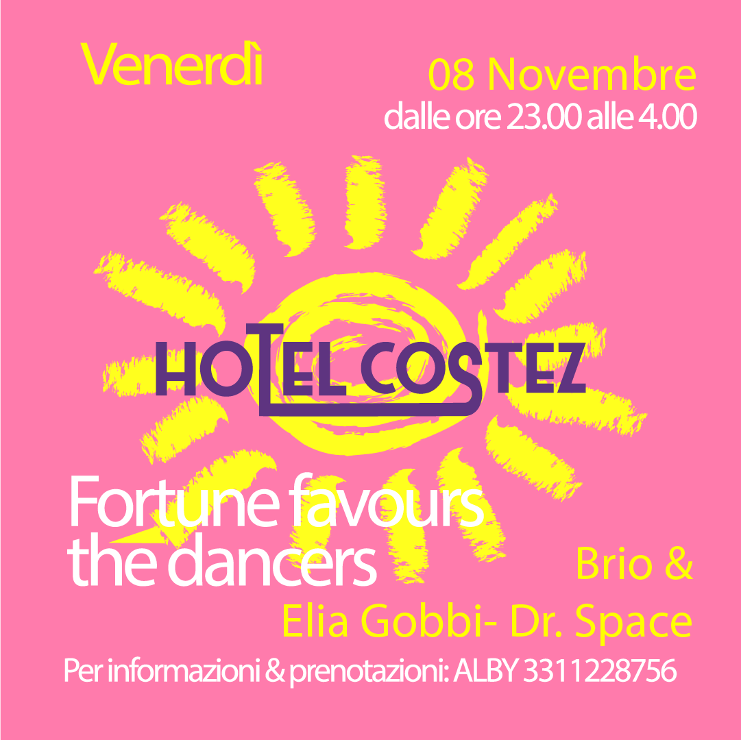 venerdi: fortune favors… flyer