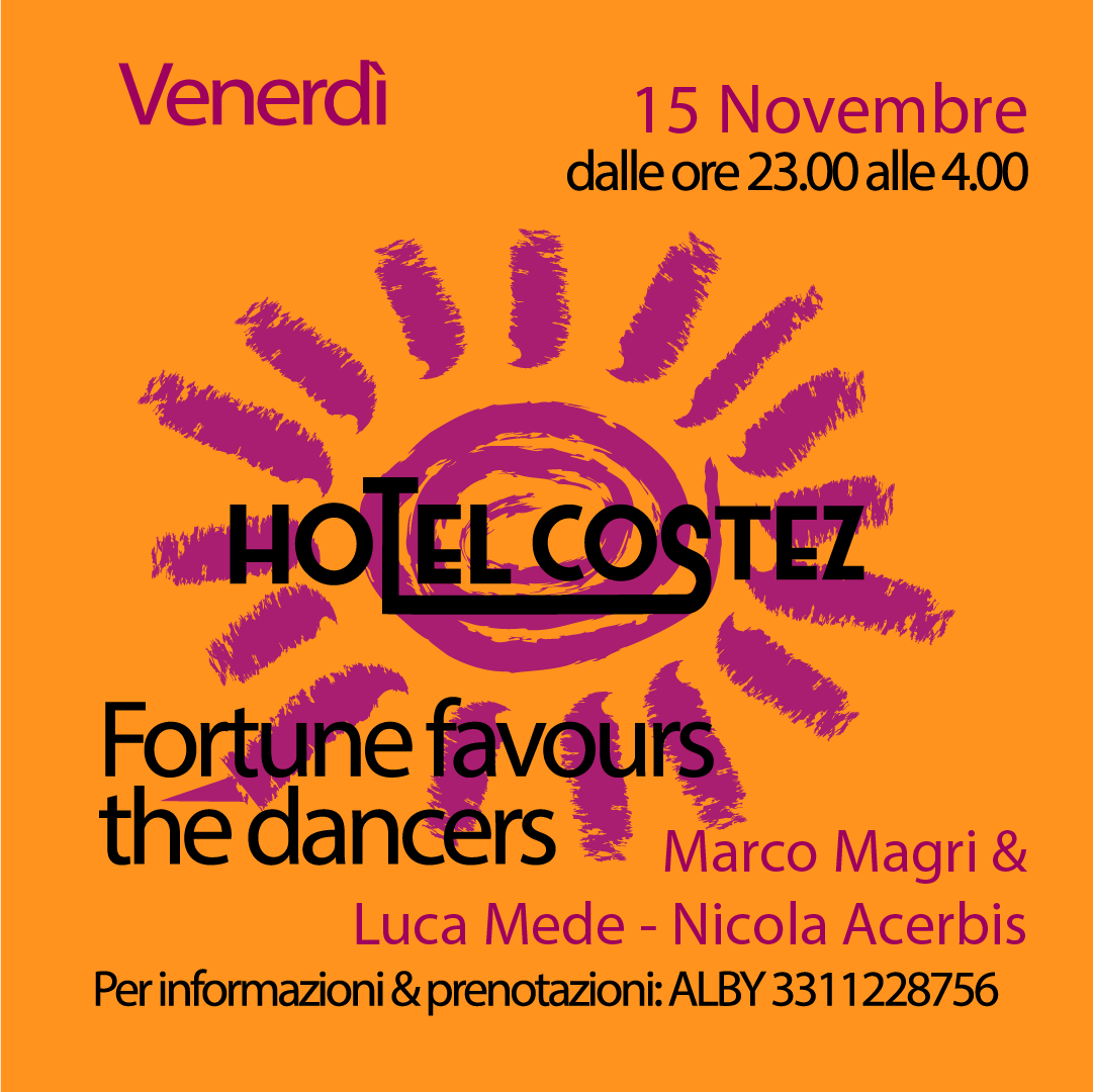 venerdi: fortune favors… flyer