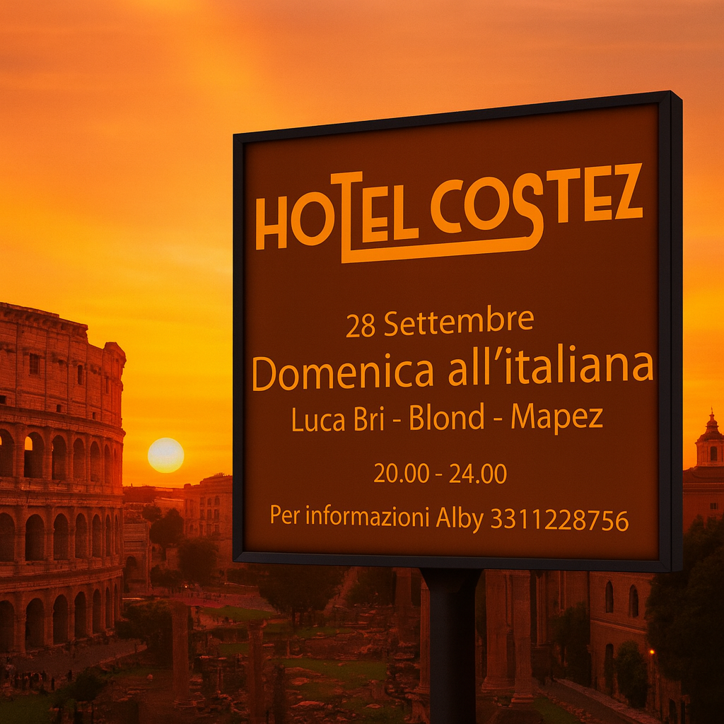 Domenica all'italiana flyer