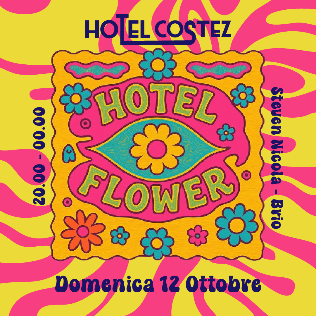 Hotel Flower flyer