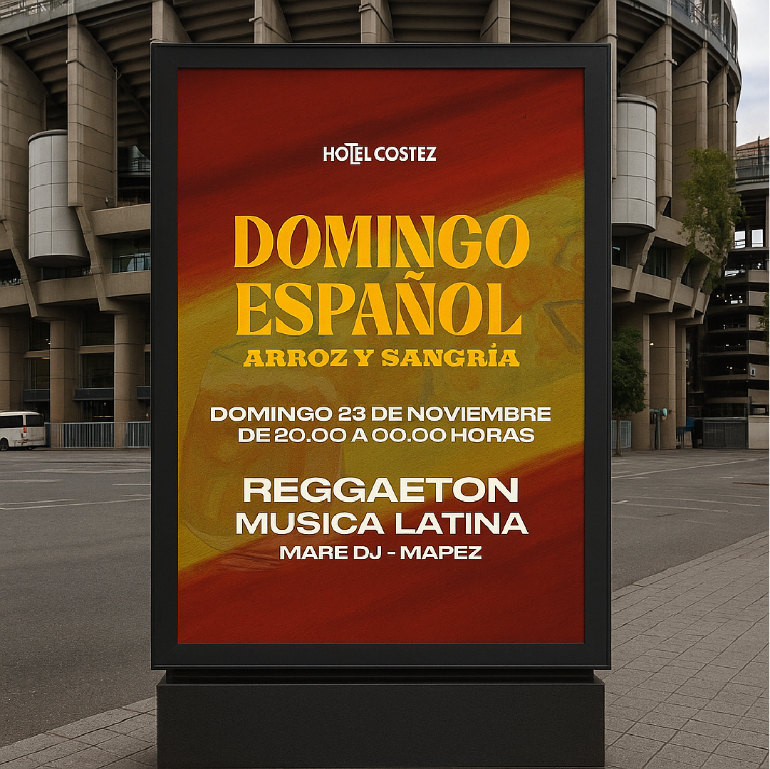 Domingo Español flyer