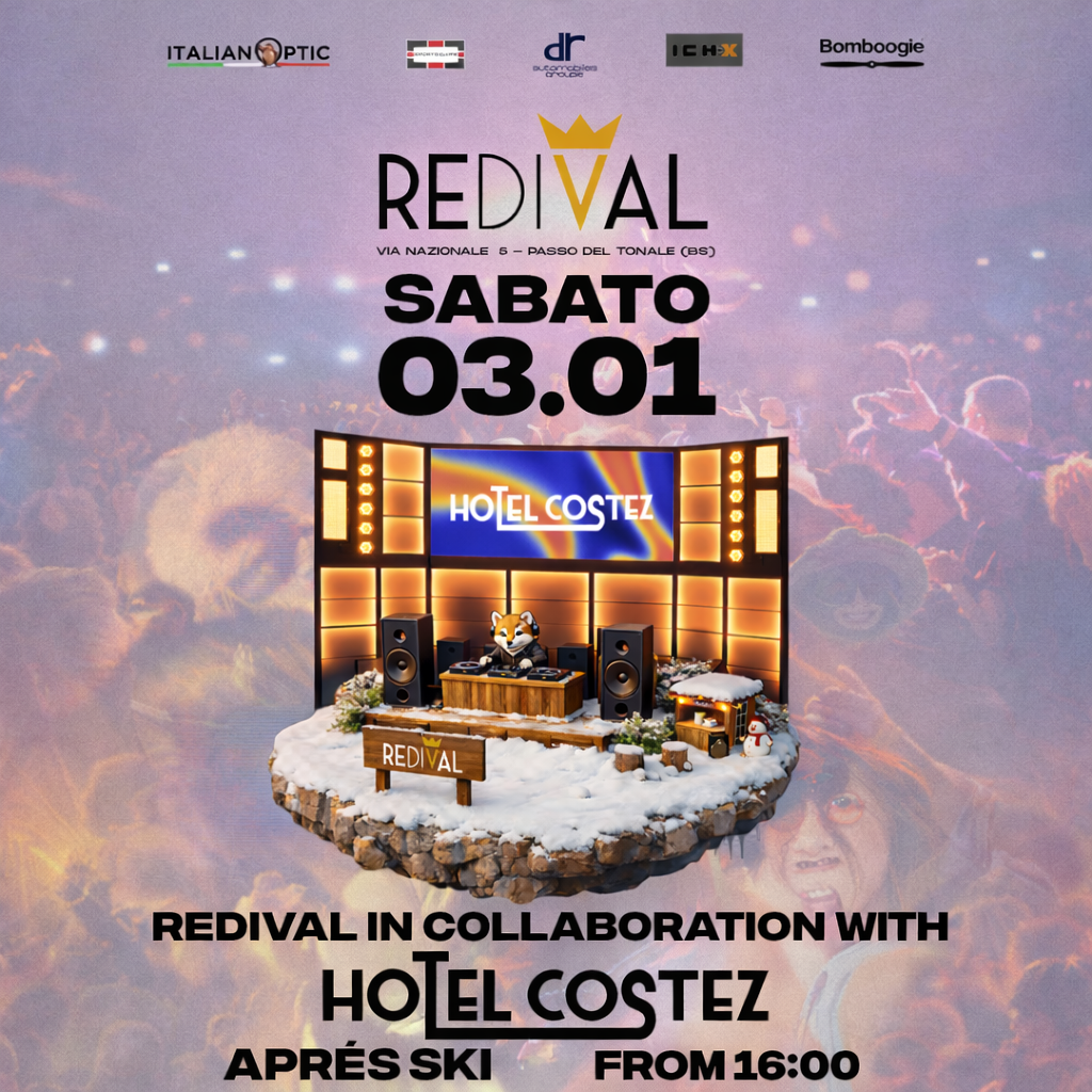 Hotel Costez goes to REDIVAL! flyer