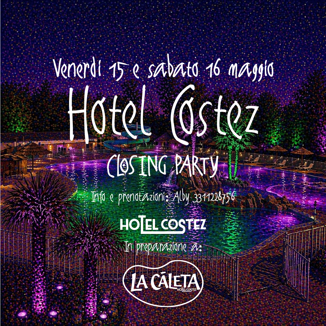 Closing Party flyer