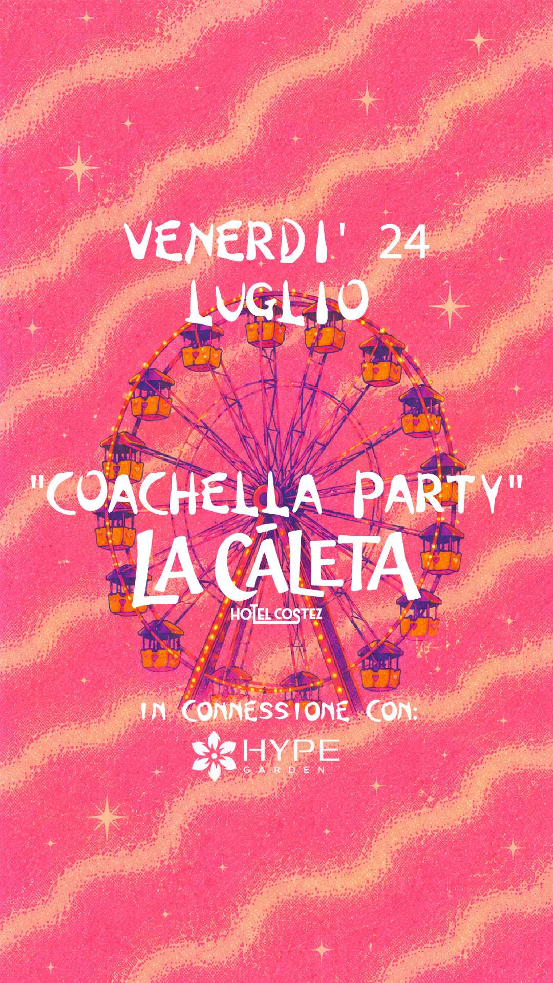 Coachella Party flyer