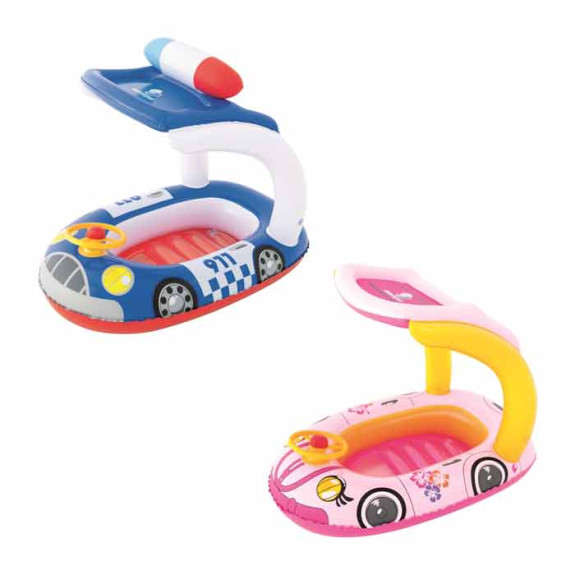BWAY UV CARE KIDDIE CAR FLOAT - ORANGE