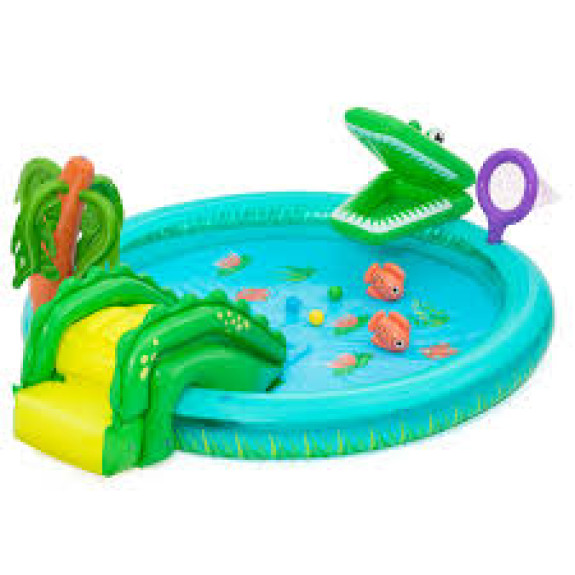 BWAY PLAYCENTR CROCODILE COVE 224X181X72