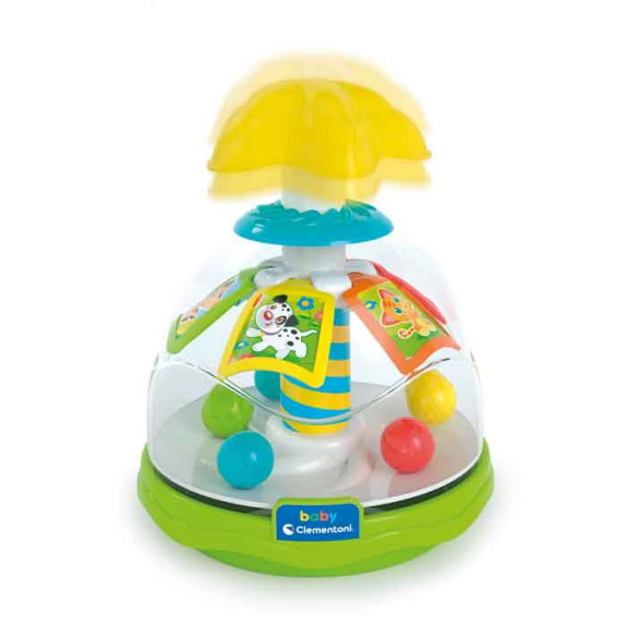 CLEMENTONI BABY HAPPY ANMALS SPINING TOP