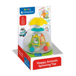 CLEMENTONI BABY HAPPY ANMALS SPINING TOP